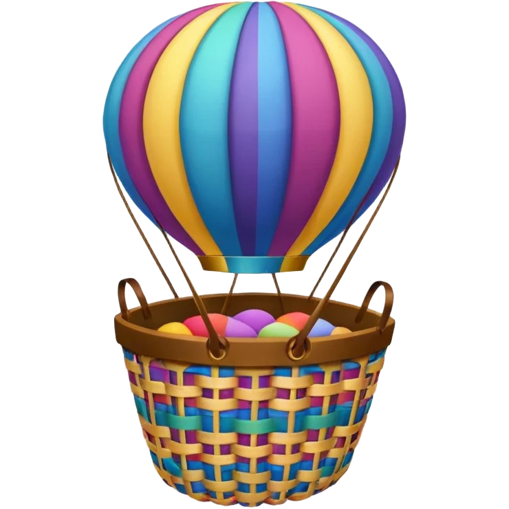 Hot air balloon emoji