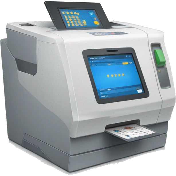 Evm voting machine emoji