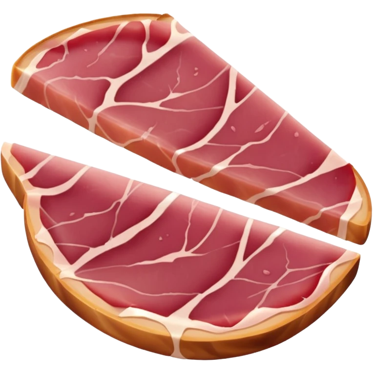 fette di prosciutto crudo emoji