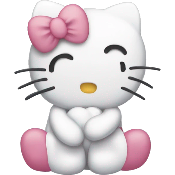 Sad hello kitty  emoji