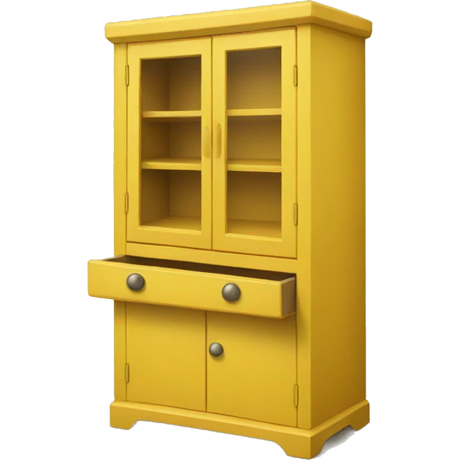 yellow cabinet emoji