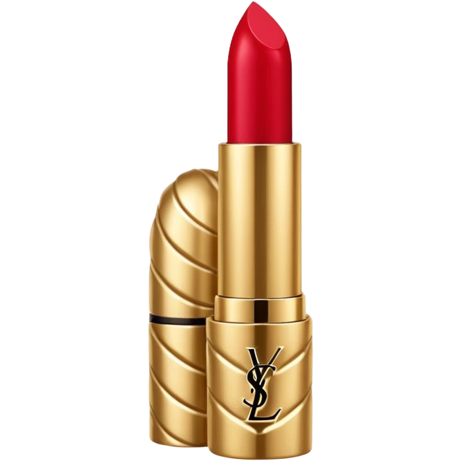 Ysl lipstick shell design  emoji