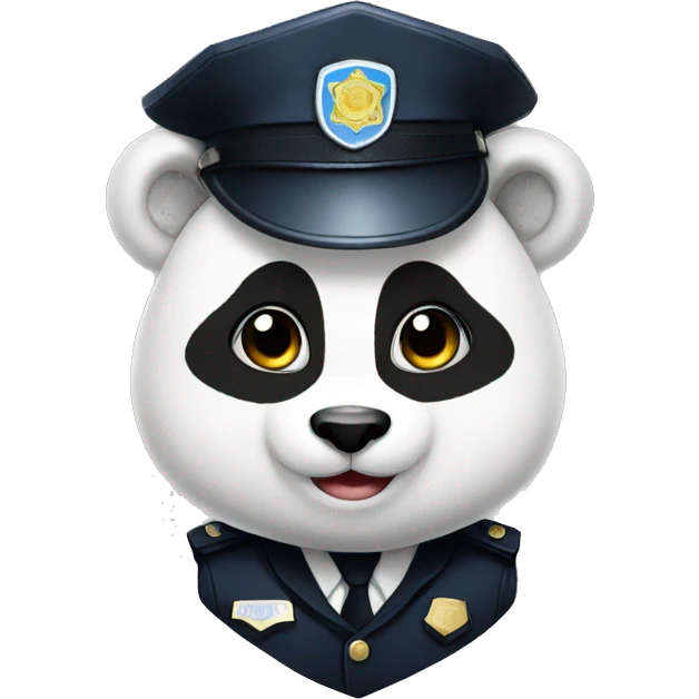 Police Officer Panda emoji