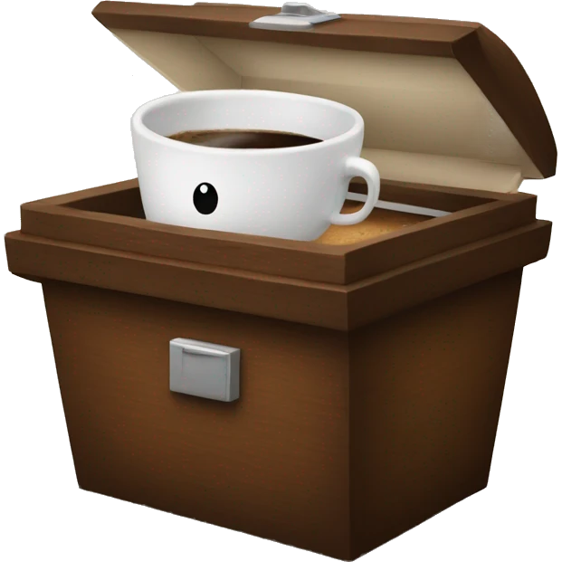 coffee casket emoji