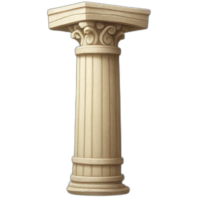 Greck god pillar emoji