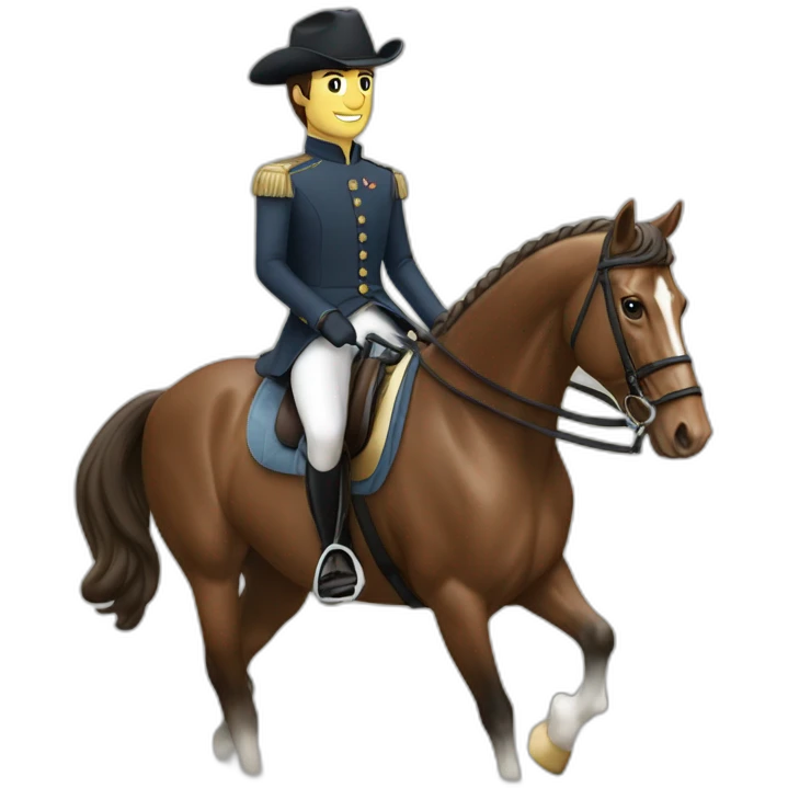 Steve guerdat sur cheval emoji