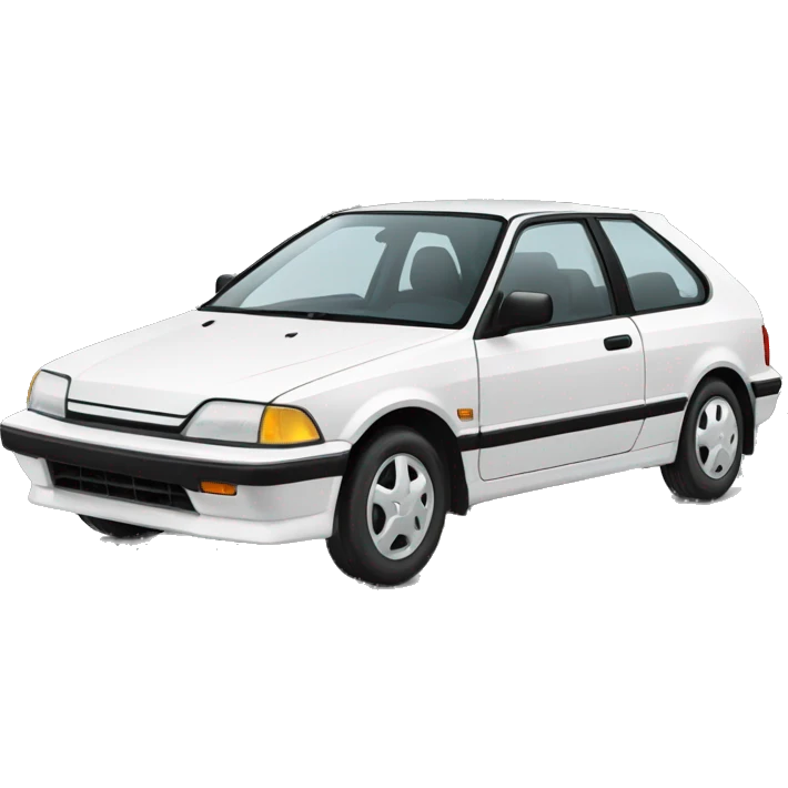 1991 honda civic hatchback emoji