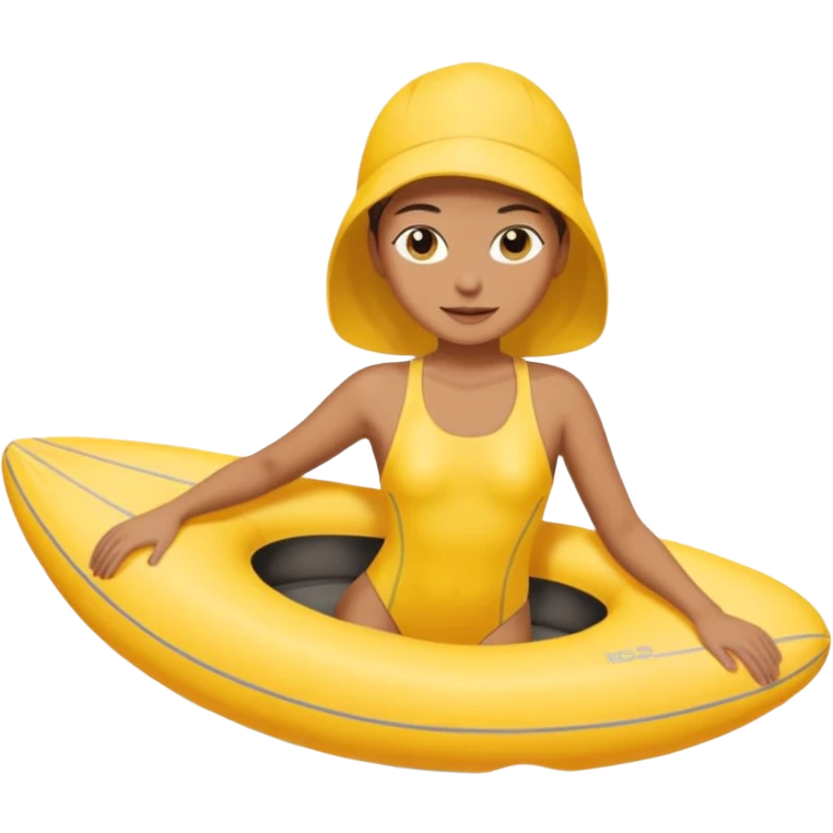 Yellow swimsuit emoji