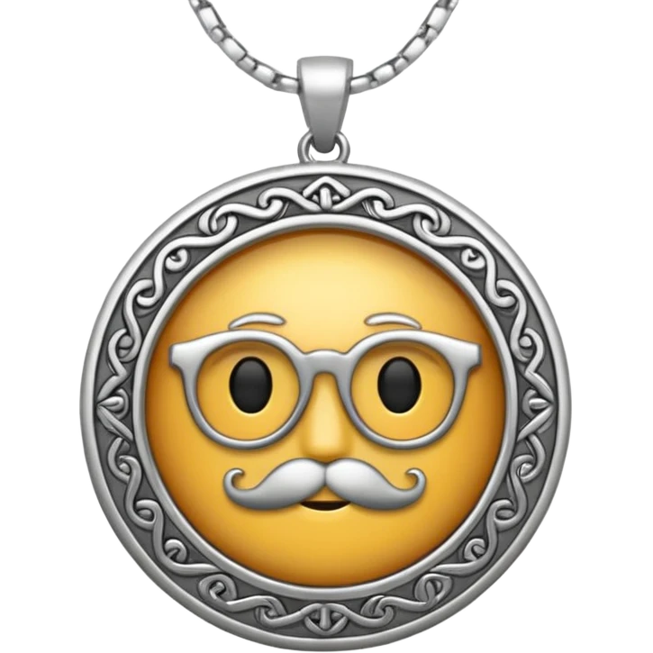 hipster necklace emoji