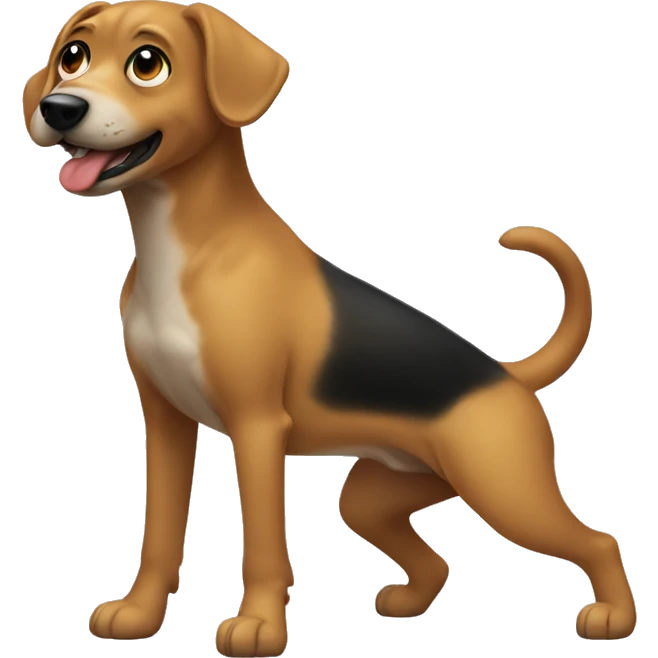 Twerking dog emoji