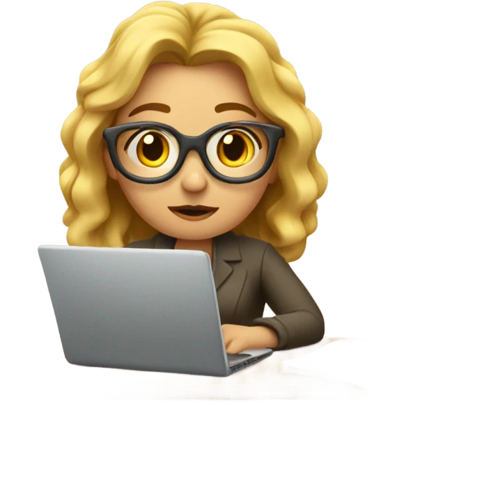 She has been writing articles all day. She has been writing articles all day. emoji
