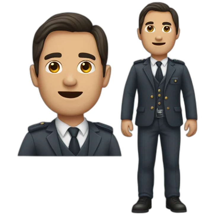 Hombre con pierna prótesis  emoji