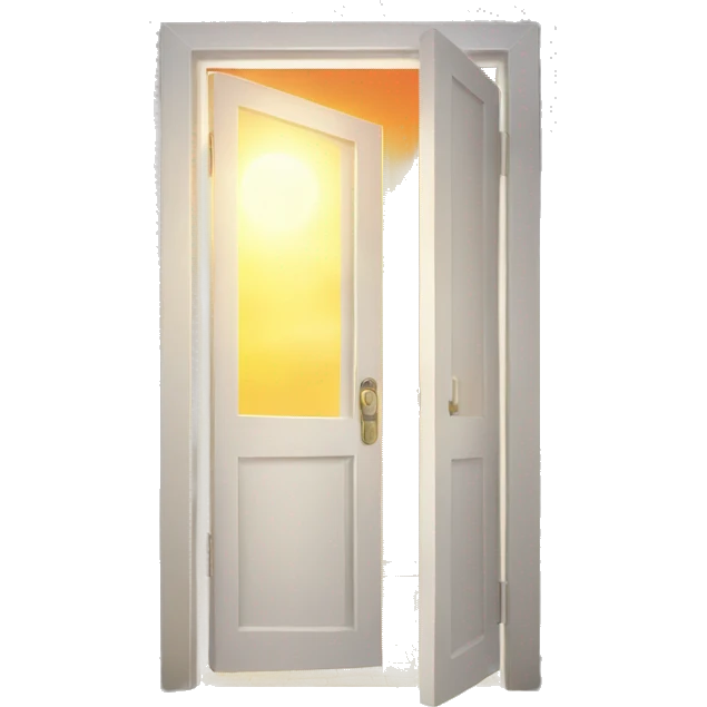 open door sunlight emoji