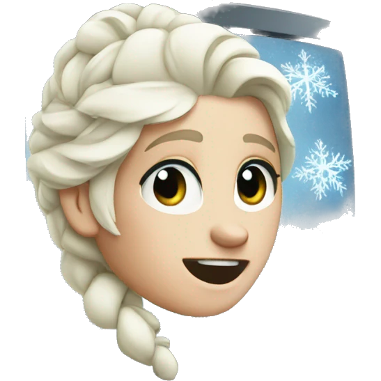 frozen computer emoji