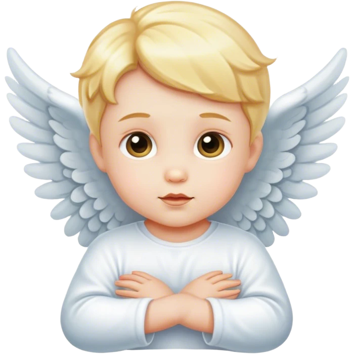 Angel baby  emoji