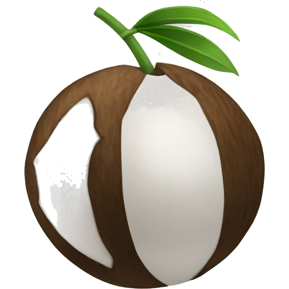 coconut emoji