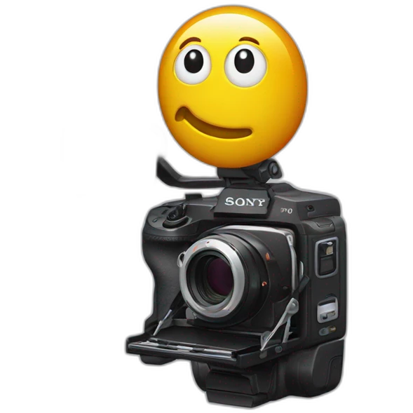 caméra sony emoji