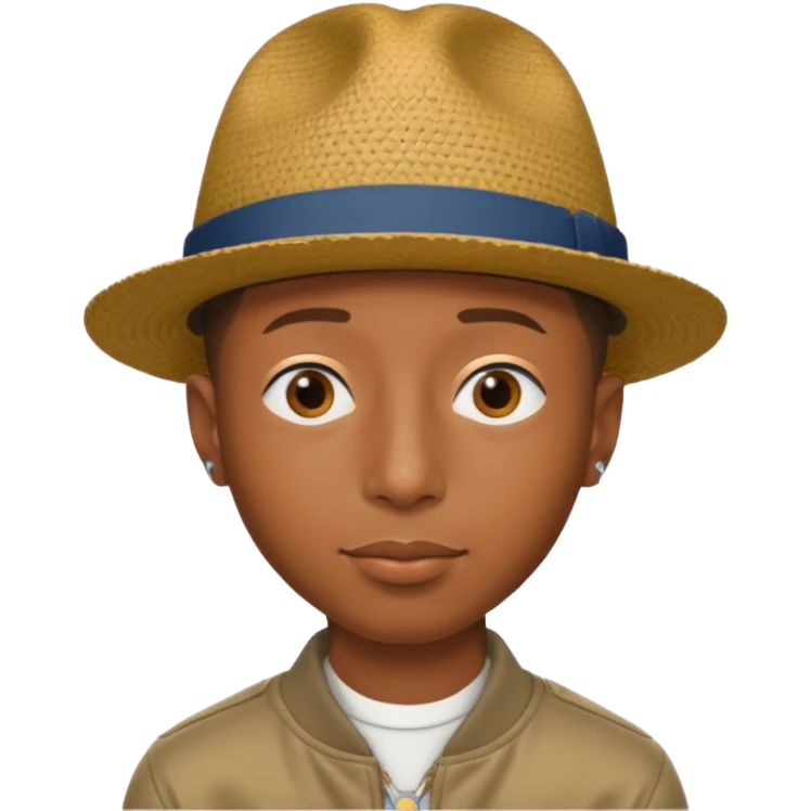 Pharrell Williams emoji