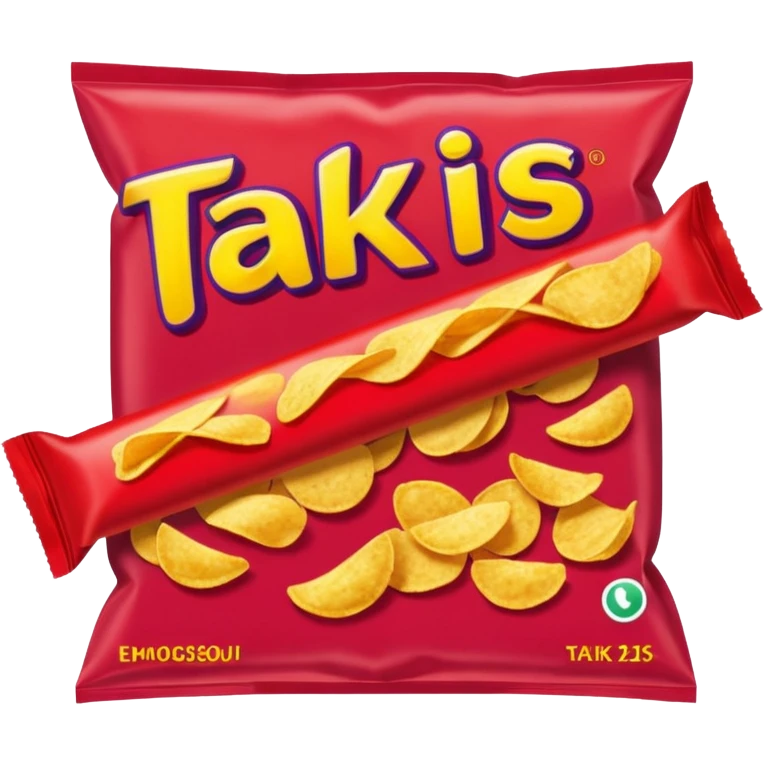 Takis chips that is tube form emoji