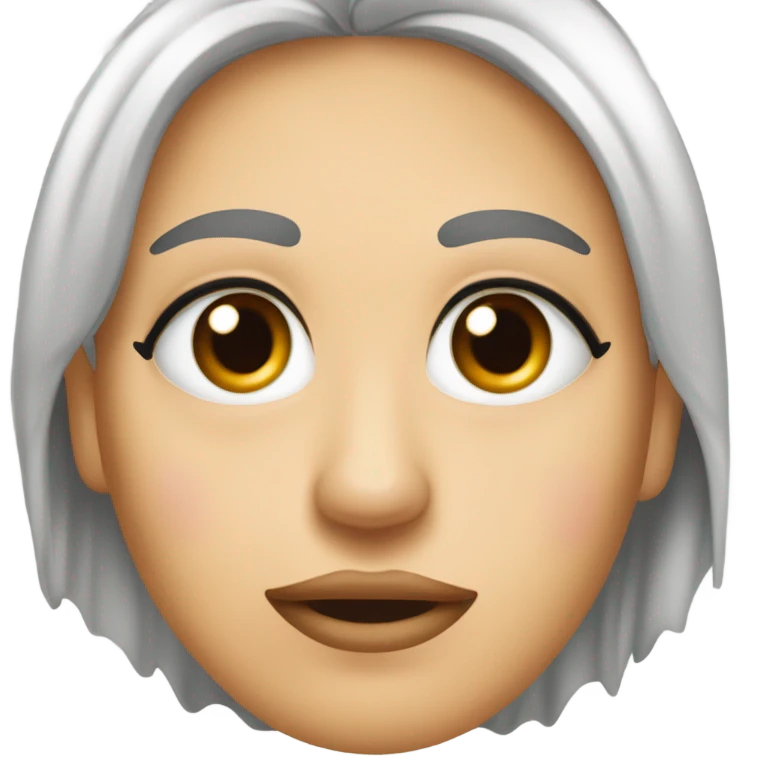 una cara de asco  emoji
