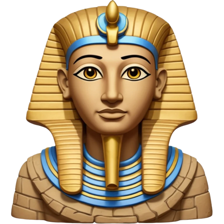 a statue of Ramses II emoji