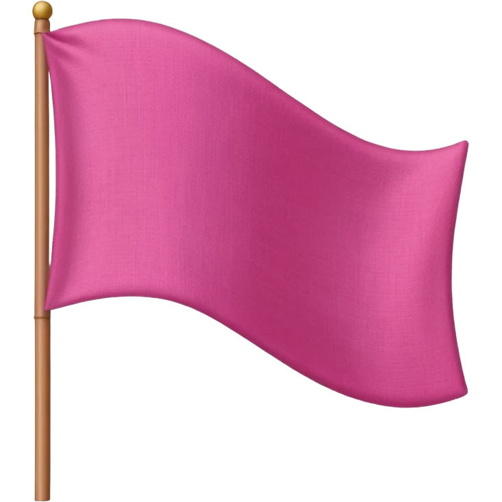 pink flag emoji
