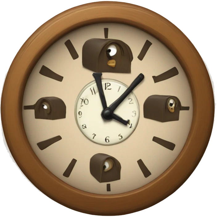 Hickory dickory dock  emoji