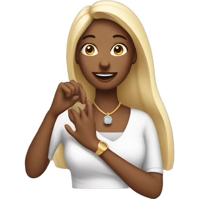 Wife with a ring emoji