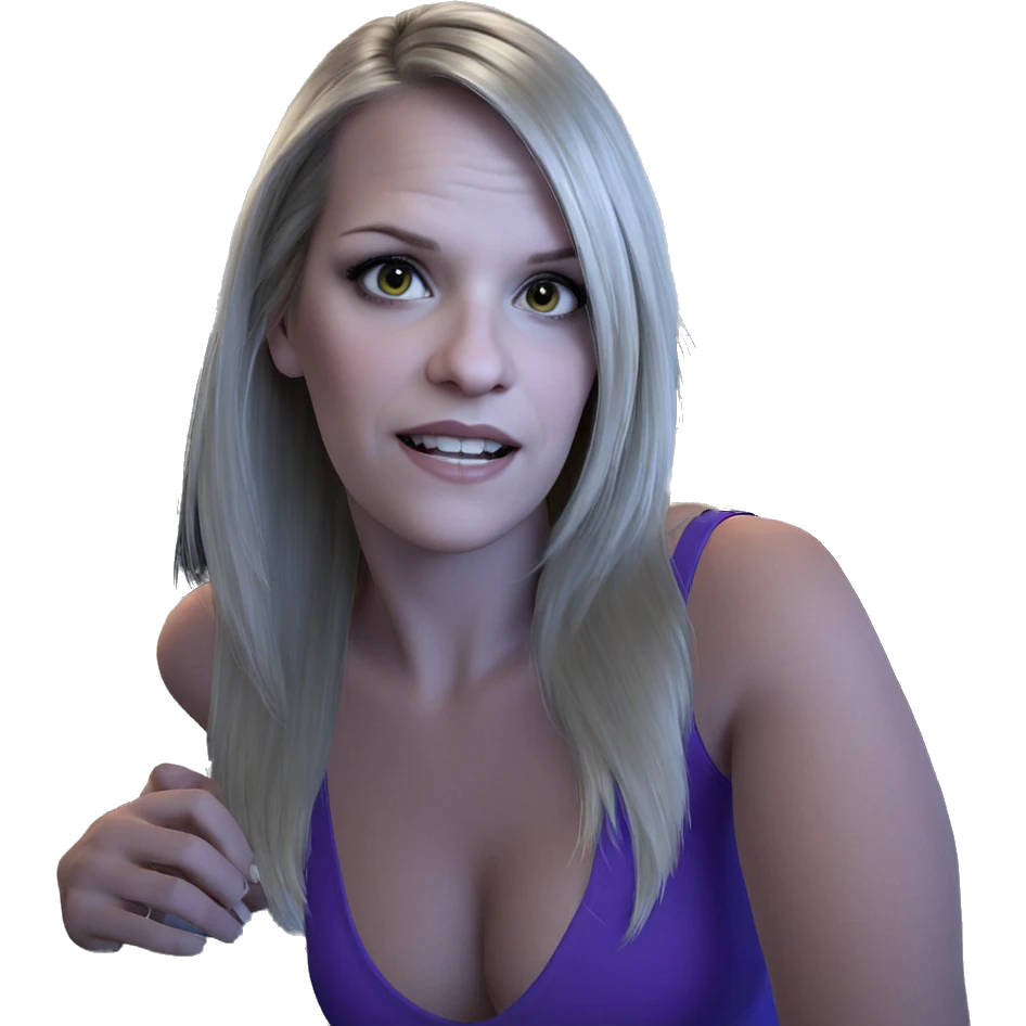 realistic portrait of a girl emoji