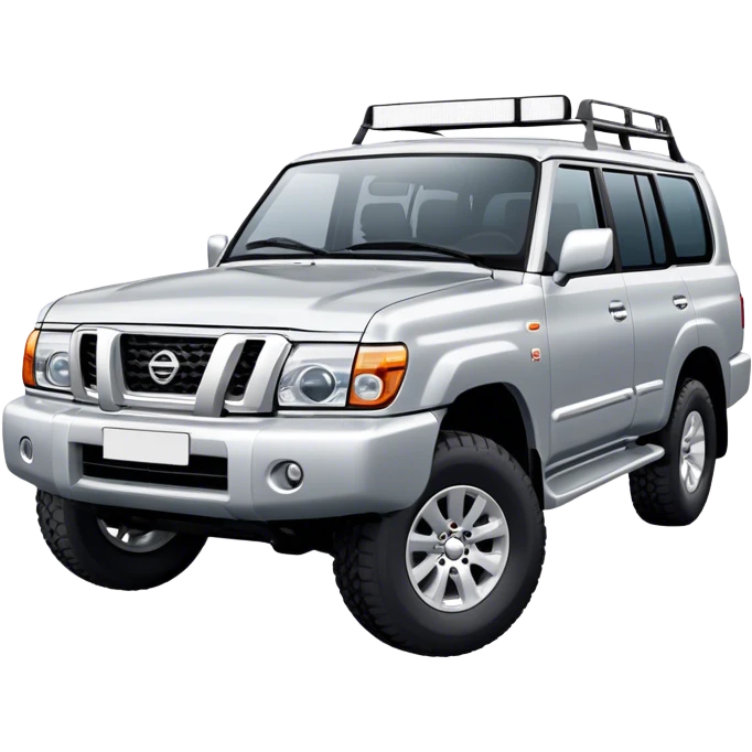 Nissan Patrol y62 - Nissan (Model Year: 2022) (Iconic colour: Silver) emoji