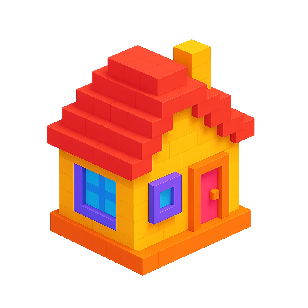 simple house emoji