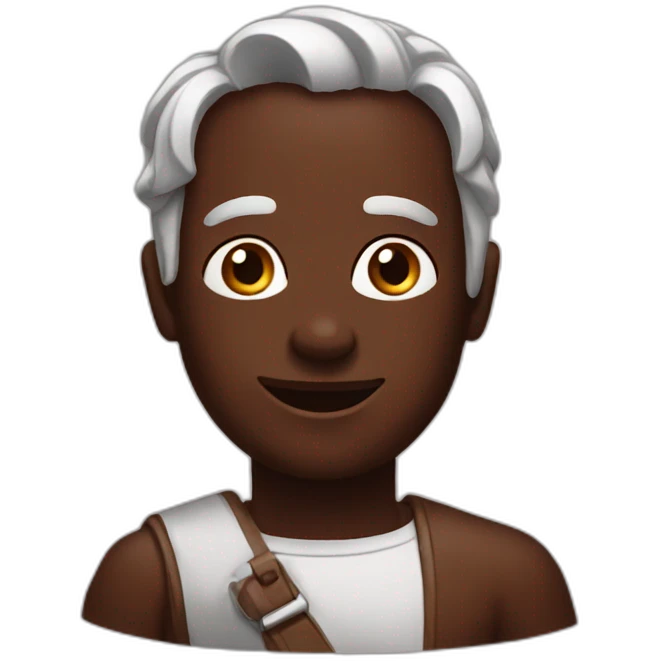 Paint au chocolat emoji