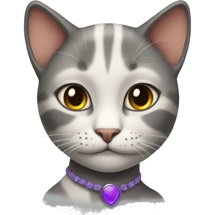 anthropomorphic female cat emoji