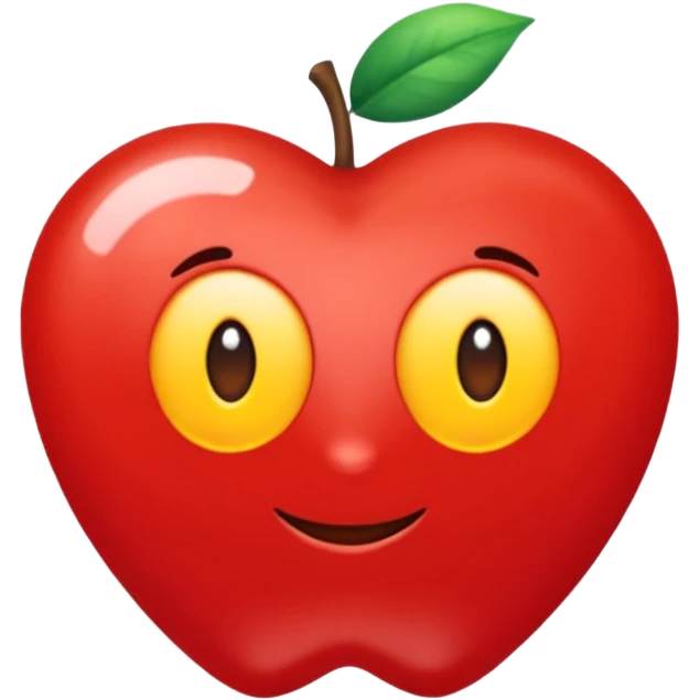 Coração vermelho em chamas vermelha com letras HL dourado no centro do coração  emoji