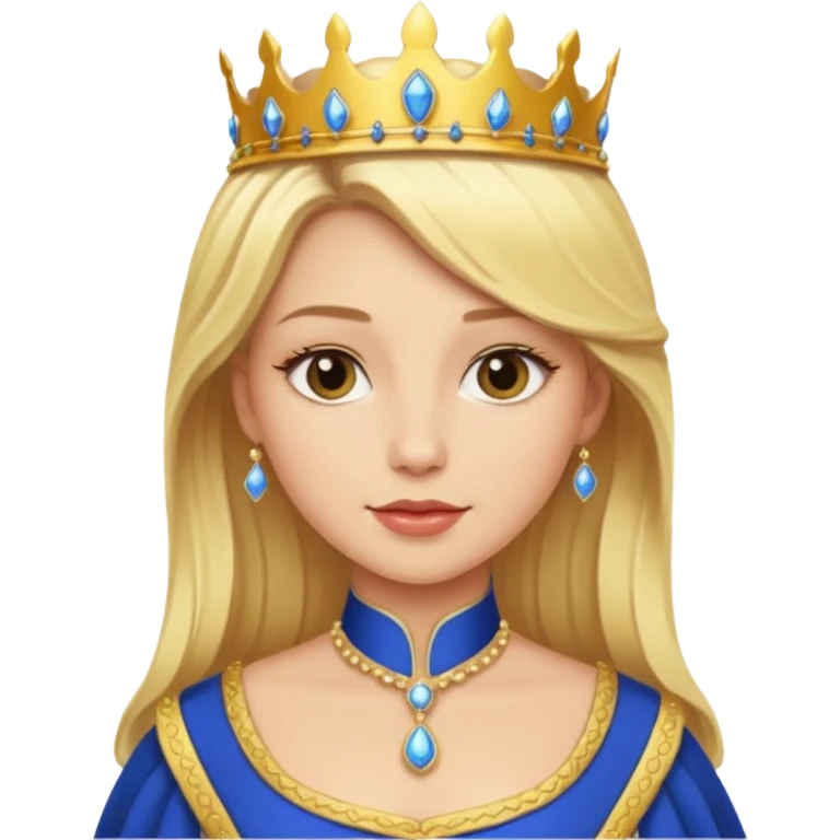 blonde royal  emoji