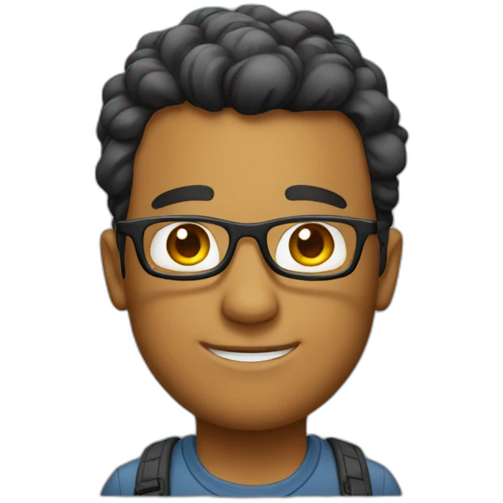 nerd guy emoji