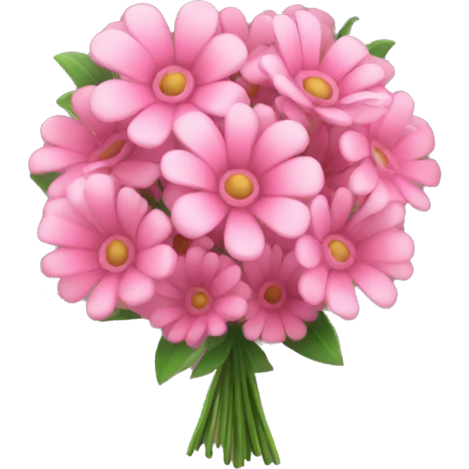 pink bouquet emoji