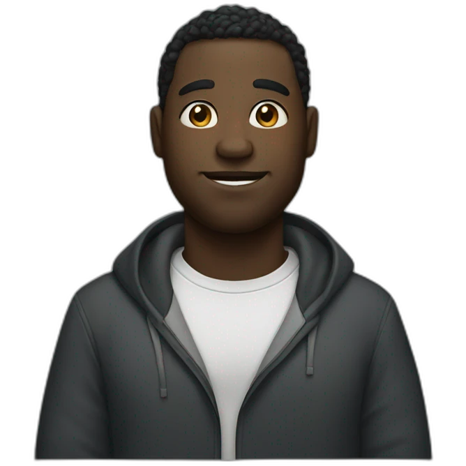 big-black-guy emoji