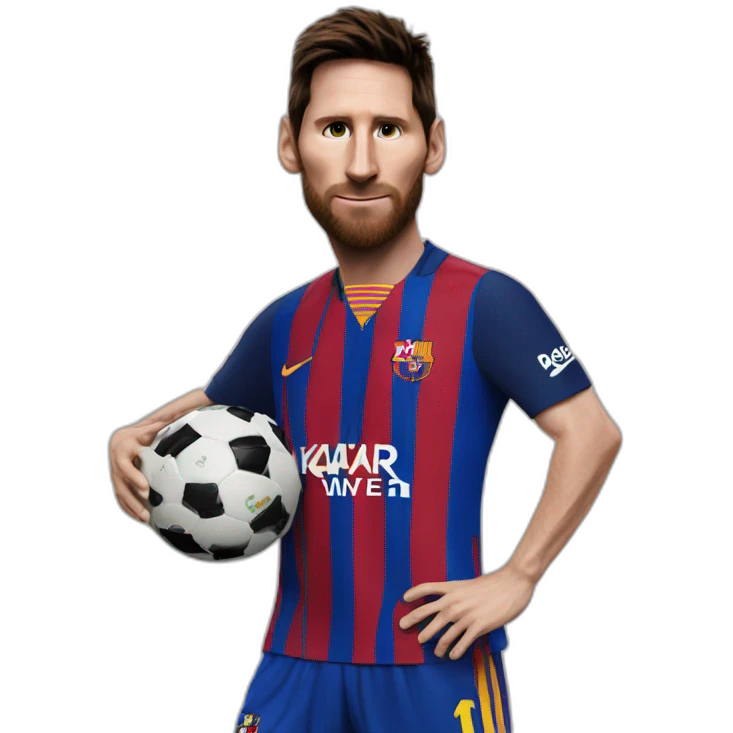 Messi the goat emoji