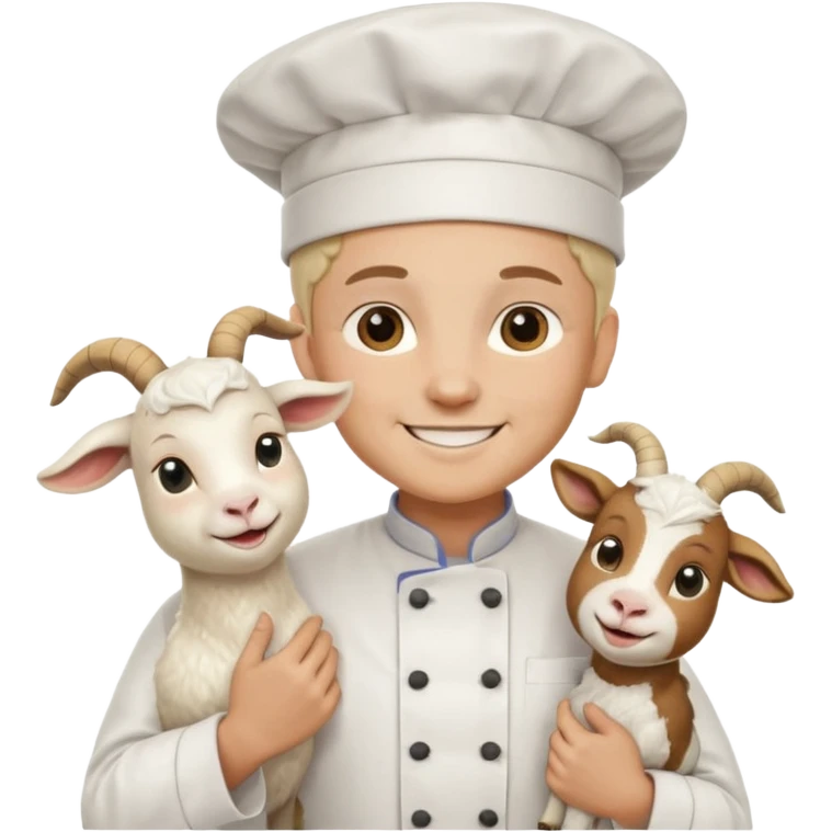 cook white goat emoji