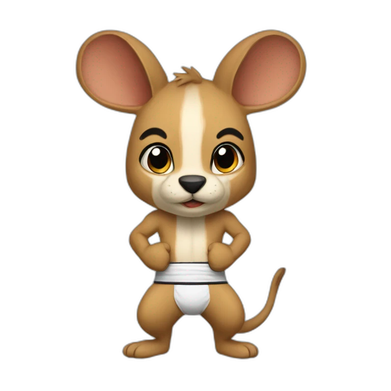 kangourou boxe emoji