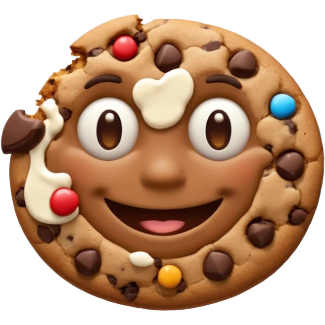cookie man emoji