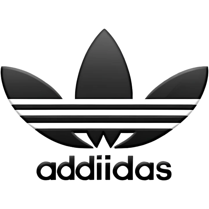 A sign like the old adidas logo emoji
