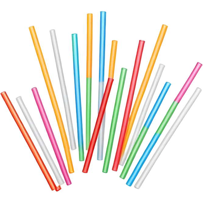 soda straws emoji