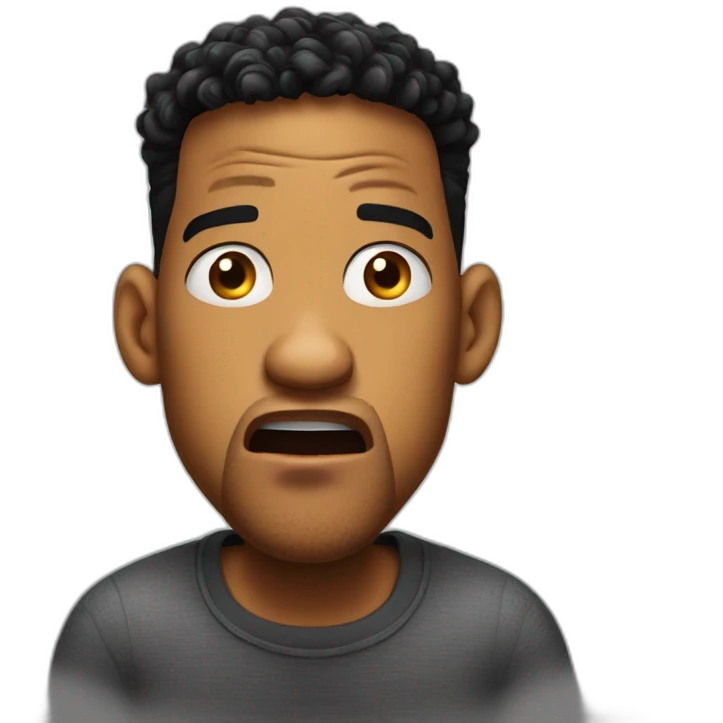 shocked will smith emoji