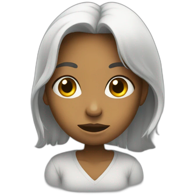 Hinting she Grimy emoji