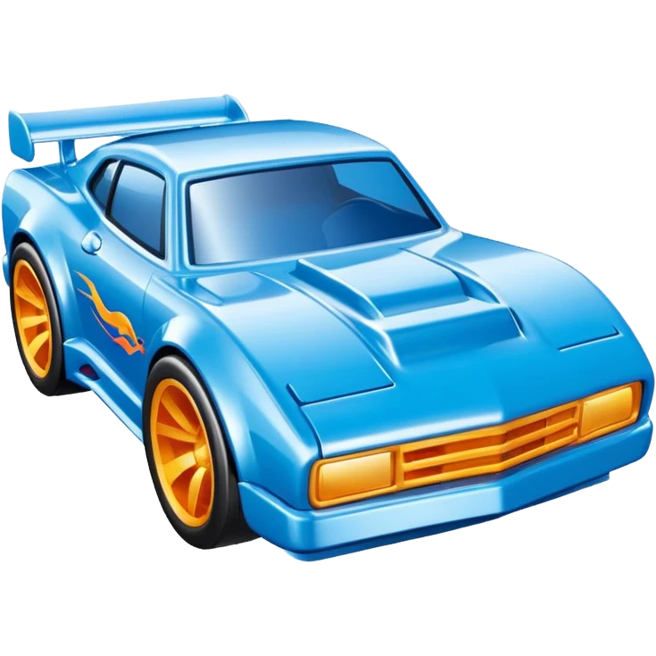 Машинка HotWheels белого цвета, в голубой классической упаковке HotWheels. emoji