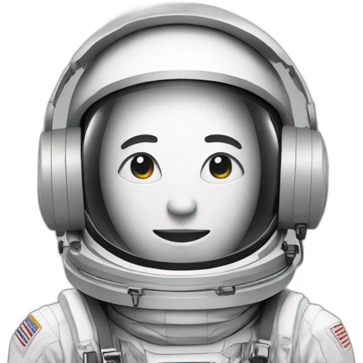 DJ astronaut  emoji