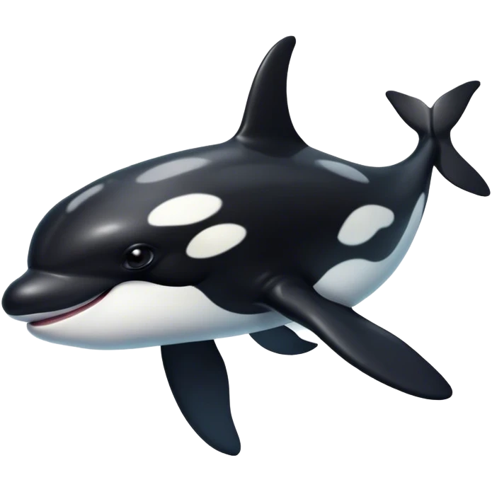 Orcas are calm emoji