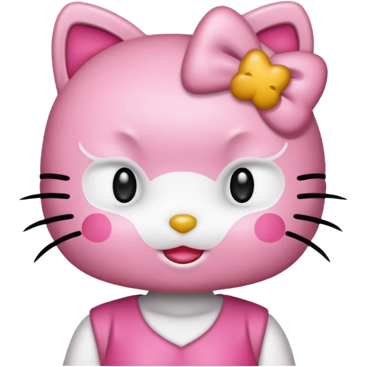 Hello kity emoji